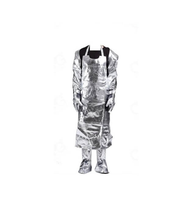 Aluminized Apron & Gloves